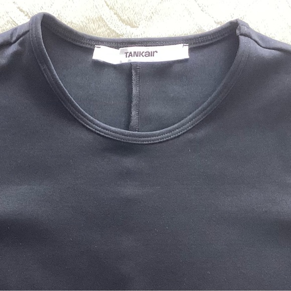 Tank air, cap sleeve baby tee. - Picture 3 of 8